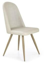  Scaun de living si bucatarie, HM K214, Ergonomic, Cadru Metalic, Piele ecologica, 100 kg, 90x45x53 cm, Fag Fag