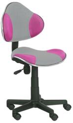Scaun birou copii HM Flash 2 roz - gri Multicolor