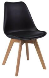  Scaun living SL Kris negru Negru