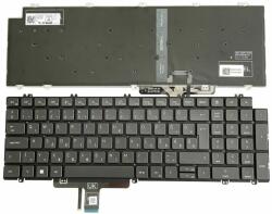 Dell Precision 3560 3561 3570 3571 3580 3581 7670 7680 7770 7780 Latitude 5520 5521 5530 5531 5540 3540(2023) háttérvilágítással (backlit) magyar (HU) fekete laptop/notebook billentyűzet gyári