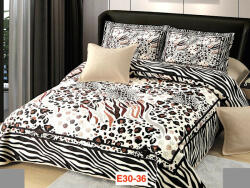 East Comfort Cuverturi Din Catifea De Lux Cu 4 Fete De Perna E30-36