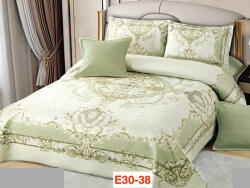 East Comfort Cuvertura Din Catifea Cu 4 Fete De Perna E30-38