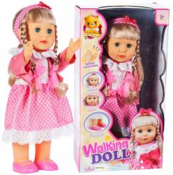 Majlo Toys Belinda sétáló és beszélő baba ruhákkal 42 cm