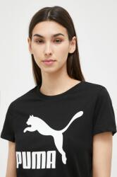 PUMA pamut póló fekete - fekete XS - answear - 9 490 Ft