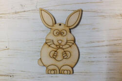  Natúr fa - Funny bunny 10cm (CCR1321)