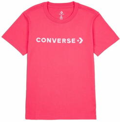 Converse Póló rózsaszín XL Glossy Wordmark