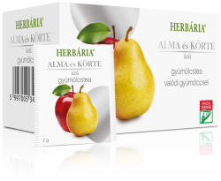 Herbária gyümölcstea alma-körte - 20 filter - vitaminbolt - 840 Ft