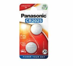 Panasonic Baterie Lithium Panasonic set 2 bucati CR2025 Baterii de unica folosinta