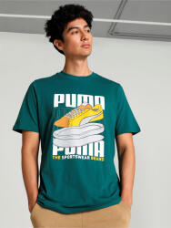 PUMA Sneaker Tricou Puma | Verde | Bărbați | S