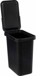 5five Coș de gunoi, negru, 12 l (202429)