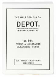 Depot Șervețele umede igienice de unică folosință pentru mustață și barbă - Depot Beard&Moustache Specificații 504 12 buc