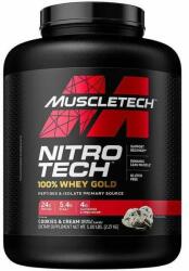 MuscleTech Proteină Cookies&cream - Muscletech Nitro Tech Whey Gold 2270 g