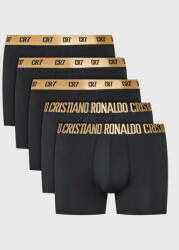 Cristiano Ronaldo CR7 5 darab boxer Basic 8123-49 Fekete (Basic 8123-49)
