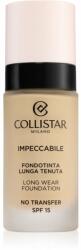 Collistar Impeccabile Long Wear Foundation дълготраен фон дьо тен SPF 15 1N Avory 30ml
