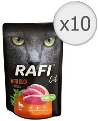 RAFI nedves macskaeledel, kacsa, 10 x 100 g