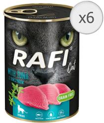 RAFI nedves macskaeledel sterilizált macskák számára, tonhal, 6 x 400 g