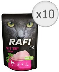 RAFI nedves macskaeledel, pulyka, 10 x 100 g
