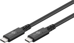 Goobay USB 4.0 Type C Összekötő Fekete 1m 60200 (60200)