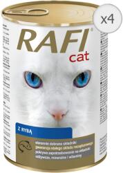 RAFI Classic macskaeledel mártásban, hal, 4 x 415 g