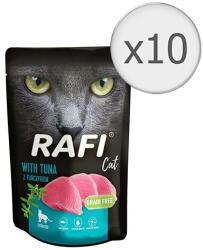 RAFI nedves macskaeledel sterilizált macskák számára, tonhal, 10 x 100 g