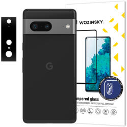 Wozinsky Google Pixel 7 Wozinsky Full Camera Glass 9H kameralencse védő üvegfólia fekete
