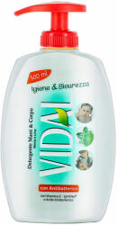 Vidal Sapun lichid maini si corp cu pompa 500 ml Igiene&Sicurezza (Antibatterico)