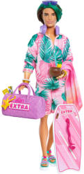 Mattel Barbie, Extra Fly, papusa Ken cu accesorii Papusa Barbie