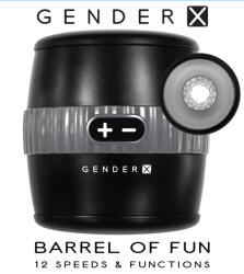 Evolved Barrel of Fun Masturbator Black