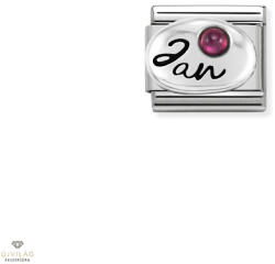 NOMINATION "Születéskő Január" charm - 330505-01