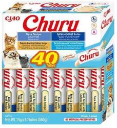 INABA Churu macskáknak - vegyes ízek tonhallal 40x14g
