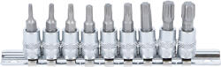BGS technic Rátűzőkulcs - crowa+bit készlet 1/4" torx T10-T50 9 db-os BGS (9-2164)