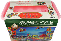 Magplayer Joc de constructie magnetic - 118 piese PlayLearn Toys