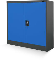 JAN NOWAK BEATA fém iratszekrény 900x930x400, modell antracit-kék