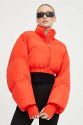 Patrizia Pepe rövid kabát női, narancssárga, téli - narancssárga 36