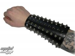 Black & metal кожа на гривната Конуси - bwz-103
