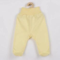 NEW BABY Baba lábfejes nadrág sárga 56 (0-3 h) Sárga
