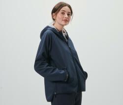 Tchibo Női softshell dzseki, sötétkék Sötétkék jégszürke belső oldallal 44