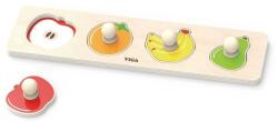 Viga Toys fa fogantyús formapuzzle - Gyümölcs