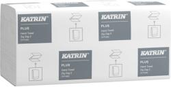 Katrin Kéztörlő hajtogatott V KATRIN Plus Zig Zag 23x20 cm 194 lap 2 rétegű 100% cell hófehér 16 csom/zsák (769191)