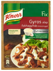 Knorr Ételalap KNORR Fix Gyros fokhagymás dresszinggel 40 g (68644637)