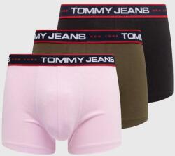 Tommy Jeans boxeralsó 3 db fekete, férfi - fekete S - answear - 11 990 Ft