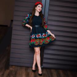 Ie traditionala Rochie Amary Flowers Midi