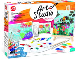 As Atelierul De Pictura Art Studio Acrylic (1038-82021) - nebunici Carte de colorat