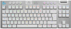 Logitech [Resigilat] Tastatura Mecanica Gaming, Logitech G915 TKL, Ultraslim, Alb (G915TKL-RESIG)