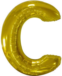 Amscan Balon din folie litera C, auriu 86 cm