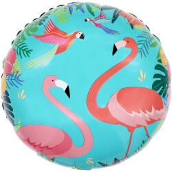 Amscan Balon din folie - Flamingo 43 cm