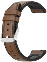 Matrix Curea Ceas Smartwatch 22mm Pentru Samsung Galaxy Watch (46mm), Watch 3/Gear S3, Huawei Watch GT/GT 2/GT 3 (46mm), Matrix, Maro (MWM43)