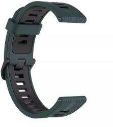 Matrix Curea Ceas Smartwatch 22mm Pentru Samsung Galaxy Watch (46mm), Watch 3/Gear S3, Huawei Watch GT/GT 2/GT 3 (46mm), Matrix, Verde (MW4NP)
