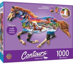 Masterpieces Пъзел Master Pieces от 1000 части - Бягащият кон