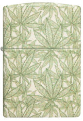 Zippo Bricheta originala Zippo, Cannabis Design Matte Color (ACC-BRI-ZIPPO-CDMC)